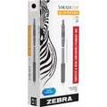 Zebra Pen Pen, Gel, Sarasa Clip, 0.5mm, 12/DZ, Black Ink PK ZEB47310